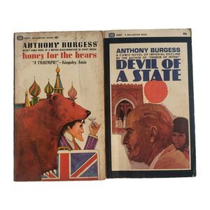 Anthony Burgess Honey for the Bears & Devil Of A State 1st PB Printing 1965 & 68